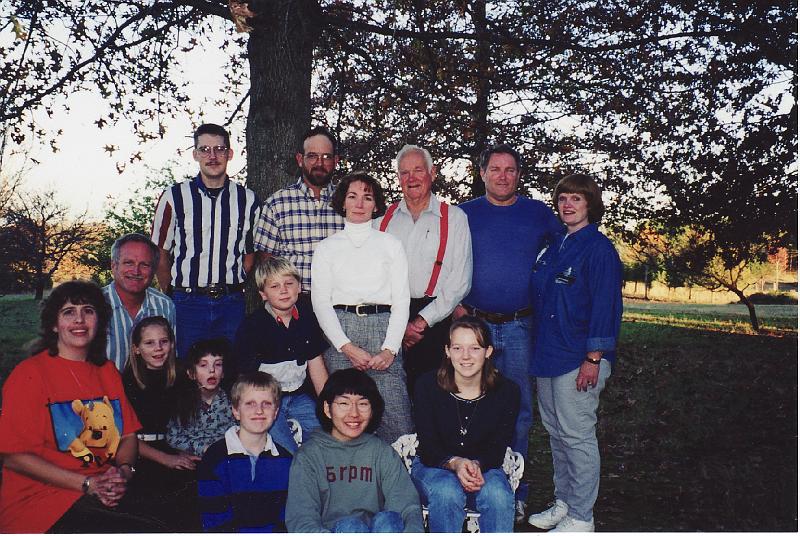 All the family (except James) protrait